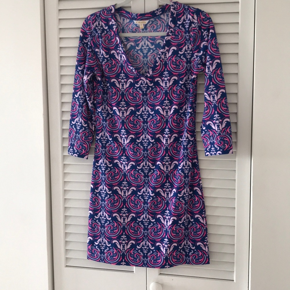 All For Colorio Print Dress